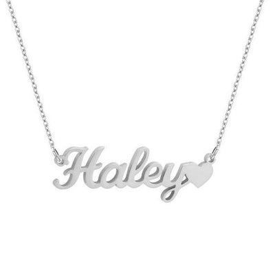Heartbreaker - Custom Heart Necklace - HouseofLx18K White Gold