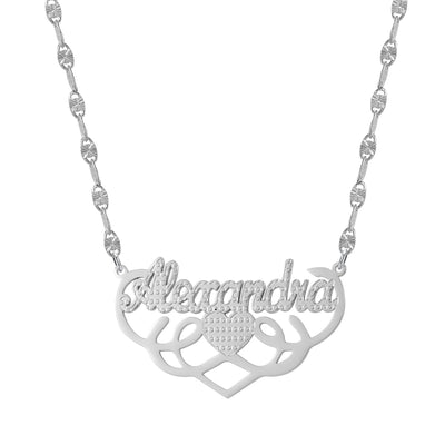 High Priestess - Custom Necklace - HouseofLx-18K White Gold