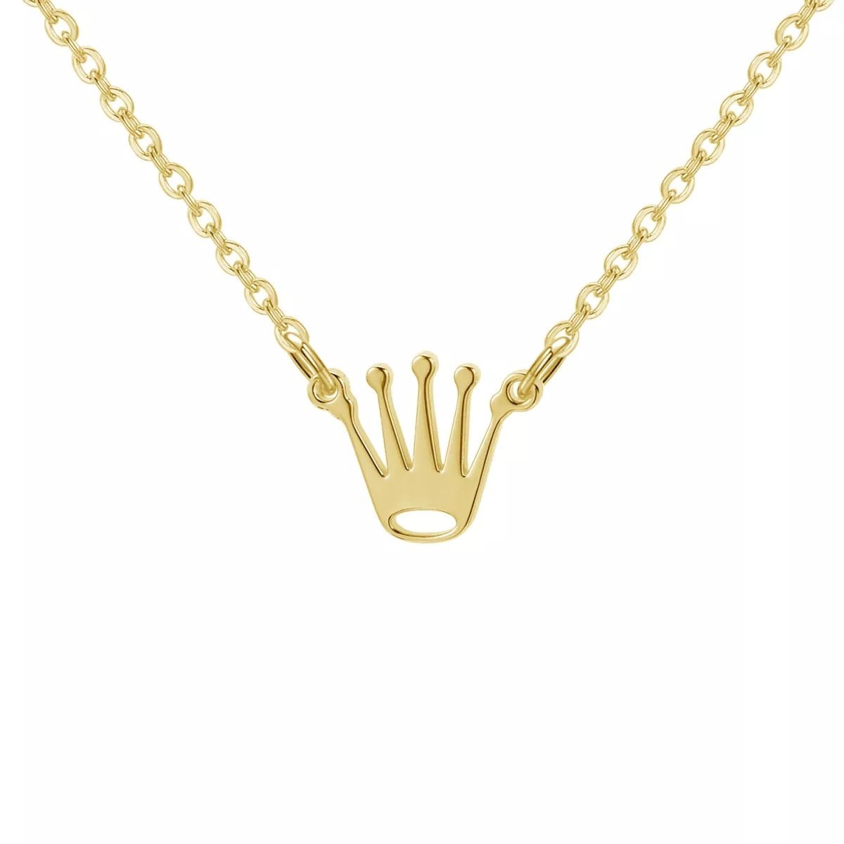 Hrh Crown Necklace - HouseofLx18K Yellow Gold