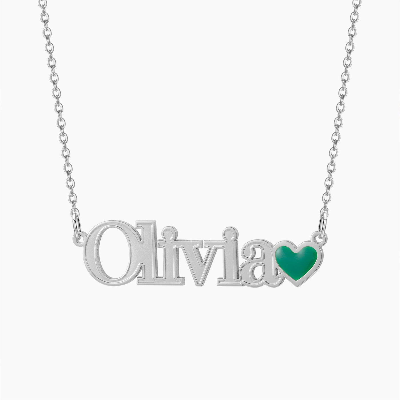 I just want a Rollie - Custom Heart Necklace - HouseofLx-18K White Gold