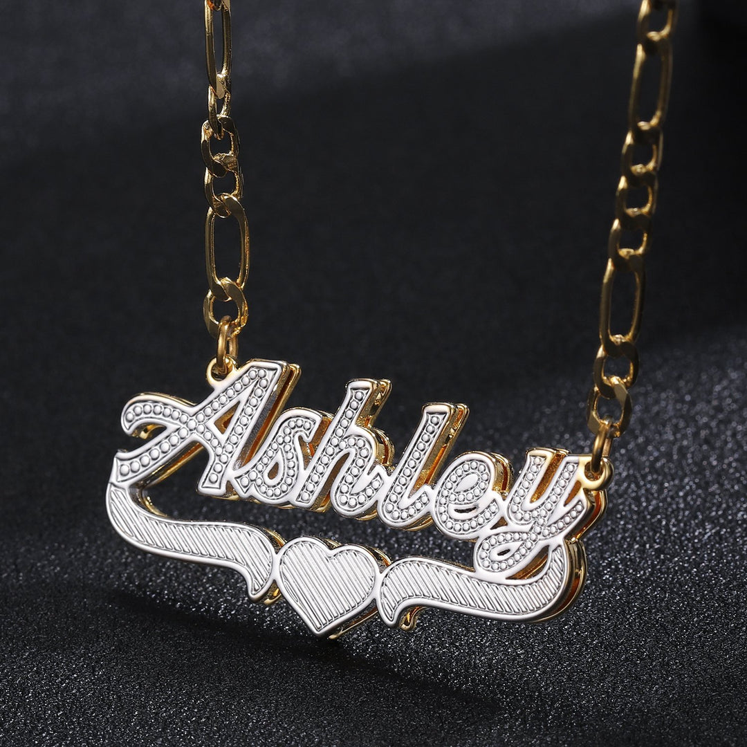 Legendary Lover - Sleek Chain Custom Necklace - HouseofLx18K White Gold