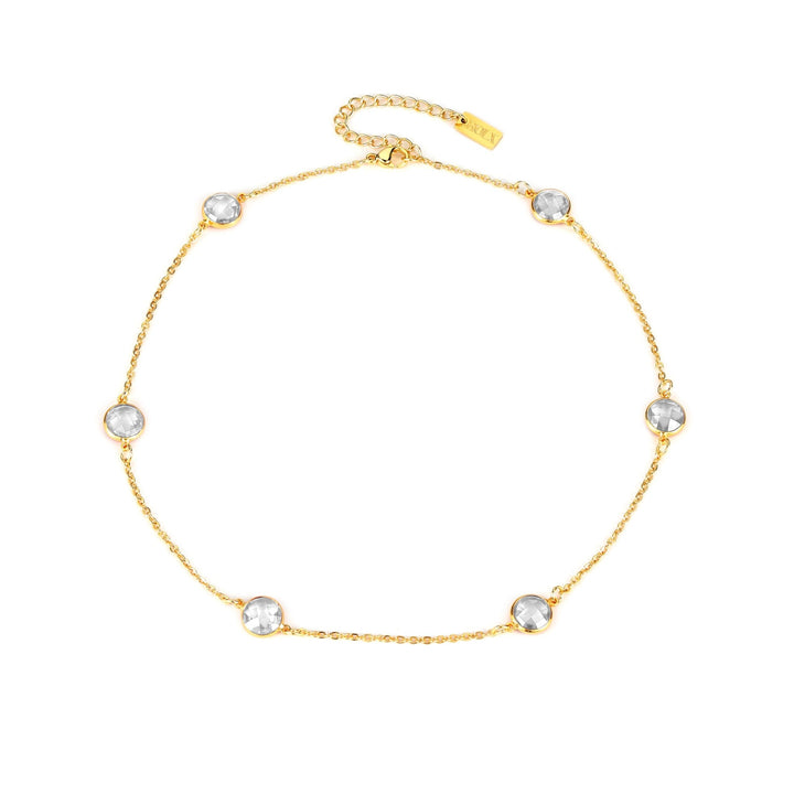 Love Bubble - Gemstone Necklace - HouseofLx-18K Yellow Gold