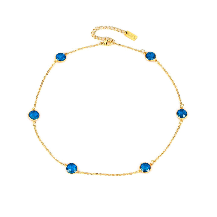 Love Bubble - Gemstone Necklace - HouseofLx-18K Yellow Gold