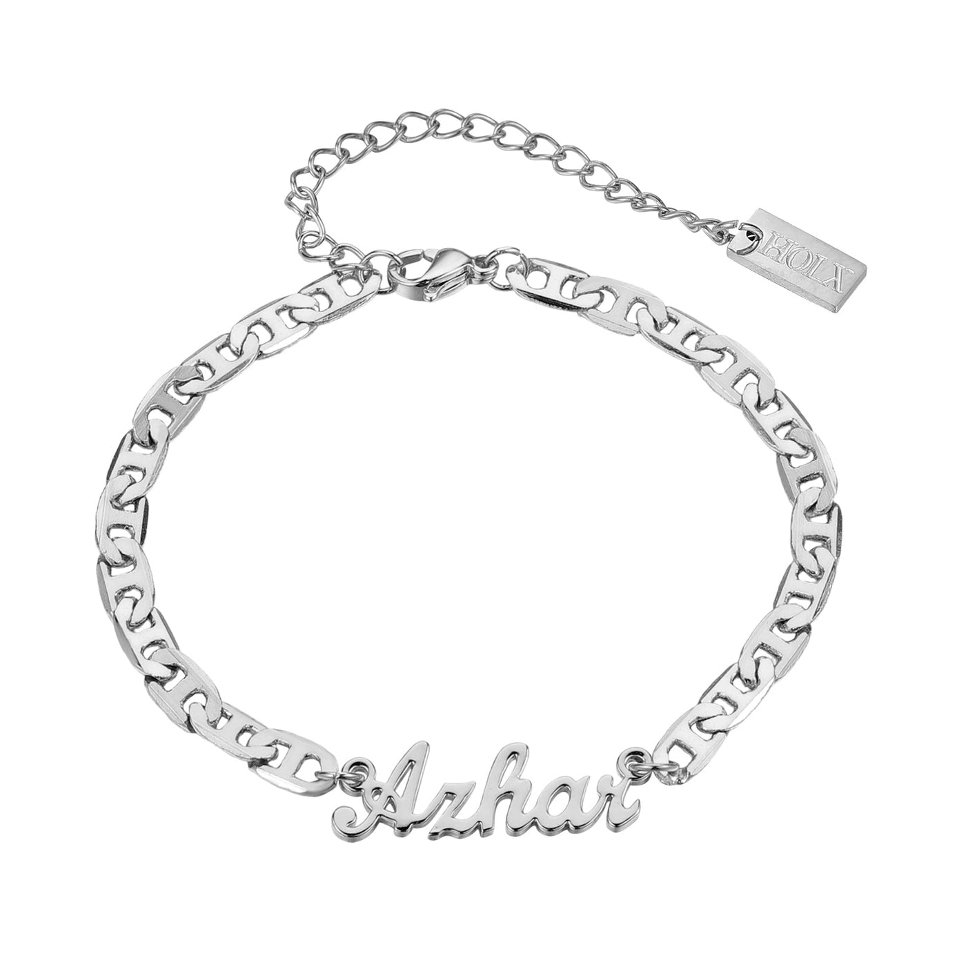 Mermaid - Custom Bracelet / Anklet - HouseofLx-18K White Gold