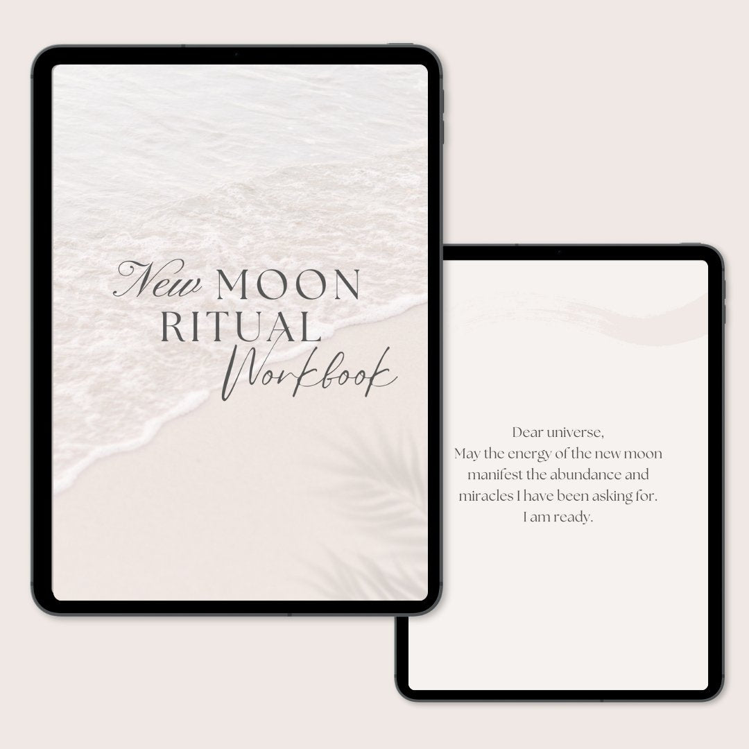 New Moon Ritual Workbook Digital File HouseofLx