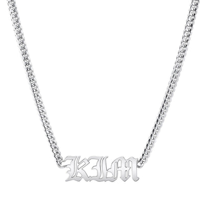 Supreme - Custom Miami Cuban Link Necklace - HouseofLx-18K White Gold